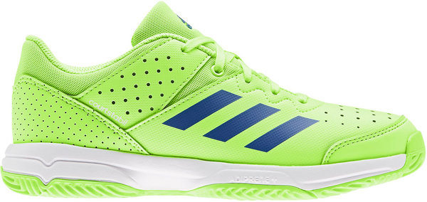adidas Court Stabil (Junior) - lime/navy
