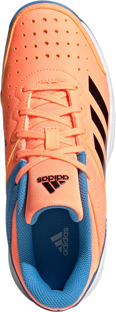 adidas Court Stabil Junior (Halle) - Beam Orange/Core Black/Pulse Blue