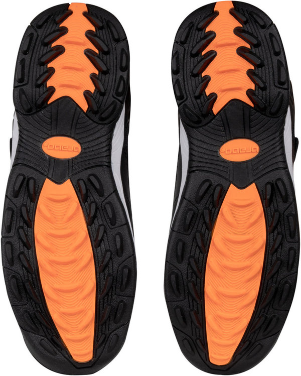 Brabo Velcro Shoe (Feld) - Schwarz/Orange